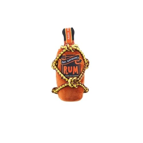 BARK Barkbeard's Rum Hundespielzeug Plüschflasche braun BARK Barkbeard's Rum Hundespielzeug Plüschflasche braun von Barkbox