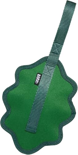 Barkbox BARK Super Chewer Leafthrower Hundespielzeug, grünes Blatt-Design, strapazierfähiges Gummi, klein von Barkbox