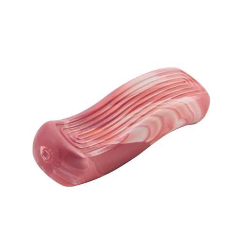Barkbox Tough Break Bacon Hundespielzeug | Solides Nylon Speckduft Hundespielzeug für aggressive Kauer | Langlebiges Kauspielzeug für mittelgroße und große Hunde von Barkbox