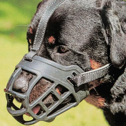 BARKLESS Maulkorb für Hunde, weicher Silikonkorb für Hunde, verhindert Beißen, Kauen und Bellen, ermöglicht Trinken und Hecheln, verwendet mit Halsband BARKLESS Maulkorb für Hunde, weicher Silikonkorb für Hunde, verhindert Beißen, Kauen und Bellen, ermöglicht Trinken und Hecheln, verwendet mit Halsband von Barkless