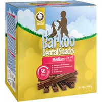 Sparpaket Barkoo Dental Snacks - für mittelgroße Hunde 56 Stück (1440 g) von Barkoo
