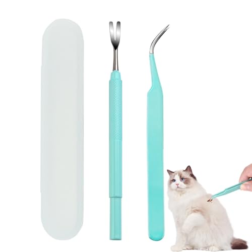 Barlone Zeckenzange 2er Set mit Etui, Zeckenzange für Hunde Katzen, Edelstahl Zeckenentferner, Einschließlich Zeckenpinzette und Zeckenhaken, Zeckenzange Mensch Barlone Zeckenzange 2er Set mit Etui, Zeckenzange für Hunde Katzen, Edelstahl Zeckenentferner, Einschließlich Zeckenpinzette und Zeckenhaken, Zeckenzange Mensch von Barlone