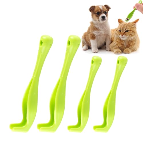 Barlone Zeckenzange Zeckenentferner, 4er Set Zeckenhaken für Hunde, Katze, Pferd & Mensch, Alternative zu Zeckenkarte, Zeckendreher, Zeckenmittel und Zeckenschutz Barlone Zeckenzange Zeckenentferner, 4er Set Zeckenhaken für Hunde, Katze, Pferd & Mensch, Alternative zu Zeckenkarte, Zeckendreher, Zeckenmittel und Zeckenschutz von Barlone