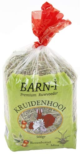 Bern-i Kräuterheu - Hagebutte und Pfefferminze - 500 g von Barn-i