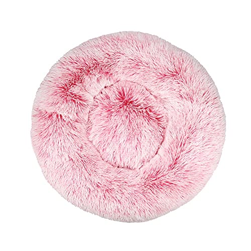 BaronHong Beruhigendes Hundebett & Katzenbett, Anti-Angst-Donut-Hundekuschelbett, wärmendes, gemütliches, weiches, rundes Hundebett, Flauschiges Kunstpelz-Plüsch BaronHong Beruhigendes Hundebett & Katzenbett, Anti-Angst-Donut-Hundekuschelbett, wärmendes, gemütliches, weiches, rundes Hundebett, Flauschiges Kunstpelz-Plüsch von BaronHong