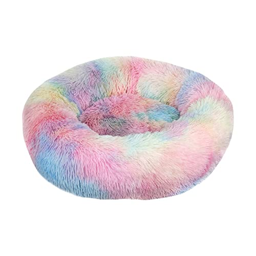 BaronHong Beruhigendes Hundebett & Katzenbett, Anti-Angst-Donut-Hundekuschelbett, wärmendes, gemütliches, weiches, rundes Hundebett, Flauschiges Kunstpelz-Plüsch BaronHong Beruhigendes Hundebett & Katzenbett, Anti-Angst-Donut-Hundekuschelbett, wärmendes, gemütliches, weiches, rundes Hundebett, Flauschiges Kunstpelz-Plüsch von BaronHong