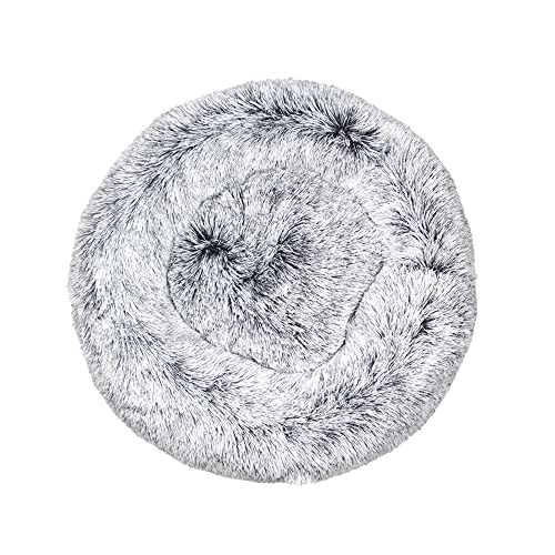 BaronHong Beruhigendes Hundebett & Katzenbett, Anti-Angst-Donut-Hundekuschelbett, wärmendes, gemütliches, weiches, rundes Hundebett, Flauschiges Kunstpelz-Plüsch BaronHong Beruhigendes Hundebett & Katzenbett, Anti-Angst-Donut-Hundekuschelbett, wärmendes, gemütliches, weiches, rundes Hundebett, Flauschiges Kunstpelz-Plüsch von BaronHong