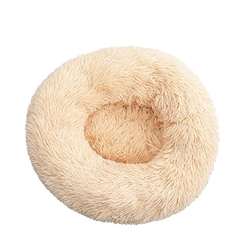 BaronHong Beruhigendes Hundebett & Katzenbett, Anti-Angst-Donut-Hundekuschelbett, wärmendes, gemütliches, weiches, rundes Hundebett, Flauschiges Kunstpelz-Plüsch BaronHong Beruhigendes Hundebett & Katzenbett, Anti-Angst-Donut-Hundekuschelbett, wärmendes, gemütliches, weiches, rundes Hundebett, Flauschiges Kunstpelz-Plüsch von BaronHong