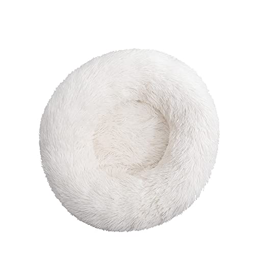 BaronHong Beruhigendes Hundebett & Katzenbett, Anti-Angst-Donut-Hundekuschelbett, wärmendes, gemütliches, weiches, rundes Hundebett, Flauschiges Kunstpelz-Plüsch BaronHong Beruhigendes Hundebett & Katzenbett, Anti-Angst-Donut-Hundekuschelbett, wärmendes, gemütliches, weiches, rundes Hundebett, Flauschiges Kunstpelz-Plüsch von BaronHong