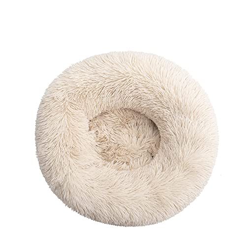 BaronHong Beruhigendes Hundebett & Katzenbett, Anti-Angst-Donut-Hundekuschelbett, wärmendes, gemütliches, weiches, rundes Hundebett, Flauschiges Kunstpelz-Plüsch BaronHong Beruhigendes Hundebett & Katzenbett, Anti-Angst-Donut-Hundekuschelbett, wärmendes, gemütliches, weiches, rundes Hundebett, Flauschiges Kunstpelz-Plüsch von BaronHong