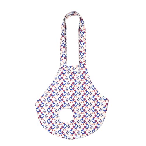 BaronHong Hühnerhaltertasche, Hühner-Medic-Tasche, Hühnerträger mit Griff, Hahn, Geflügel, Hühnertransport (blau, S) von BaronHong