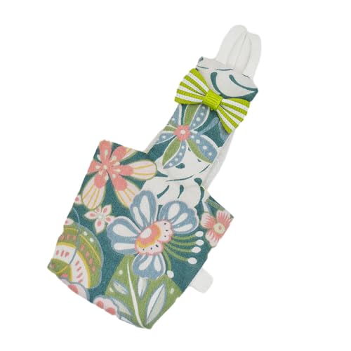 BaronHong Vogelwindeln, Flight Suite-Einlagen, waschbar, wiederverwendbar, schützende Papageienwindel, wasserdichte Innenschicht, süß (Glory-floral, XS) von BaronHong