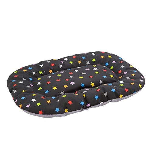 Baroni Home Hundekissen für große, mittelgroße Hunde oder Katzen, Hundebett gepolstert Hundematte, 57x90x9 cm - Doubleface, farbige Sterne, L Baroni Home Hundekissen für große, mittelgroße Hunde oder Katzen, Hundebett gepolstert Hundematte, 57x90x9 cm - Doubleface, farbige Sterne, L von Baroni Home