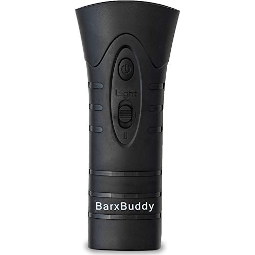 BarxBuddy Anti-Bell-Hundetraining, Ultraschall-Gerät gegen Hundebellen, mit Dual-LED-Lampe und Handschlaufe, sicher für Haustiere im Innen- und Außenbereich von BarxBuddy