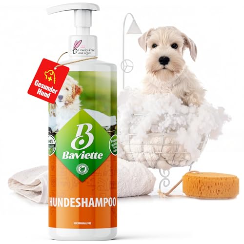 Baviette Hundepflege-Set: Biologisches Hundeshampoo mit Mikroorganismen für Gesunde Haut und Glänzendes Fell – Geruchslos (Hundeshampoo 500ml) Baviette Hundepflege-Set: Biologisches Hundeshampoo mit Mikroorganismen für Gesunde Haut und Glänzendes Fell – Geruchslos (Hundeshampoo 500ml) von Baviette