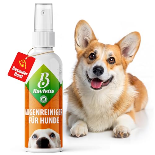 Baviette Premiumqualität probiotic Hundepflege: 100ml Natürlicher Augenpflege für Katzen – Sanfte, geruchlose Reinigung bei Tränenflecken, Krusten & Schmutz – ohne Alkohol & Duftstoffe, EU-Qualität von Baviette