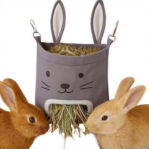 Bavokon Bunny Heu Tasche,Hängbare Kleintier Heuraufe | Futterbeutel Halter Spender für Chinchillas Hamster Kleintiere Kaninchen Käfigzubehör Bavokon Bunny Heu Tasche,Hängbare Kleintier Heuraufe | Futterbeutel Halter Spender für Chinchillas Hamster Kleintiere Kaninchen Käfigzubehör von Bavokon