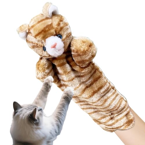 Bavokon Katzen Spielzeug Handpuppe,Sanfte Katzen Handpuppe Für Indoor Beschäftigungsspiel | für sensorische Stimulation von Haustierkätzchen zur geistigen Anregung Langeweilelinderung Bavokon Katzen Spielzeug Handpuppe,Sanfte Katzen Handpuppe Für Indoor Beschäftigungsspiel | für sensorische Stimulation von Haustierkätzchen zur geistigen Anregung Langeweilelinderung von Bavokon