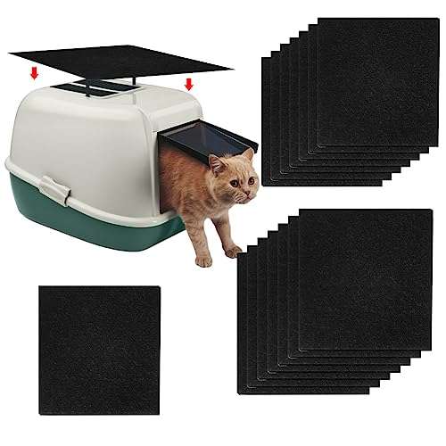 Kohlefaser Ersatz Katzenstreufilter,Ersatzfilter für Katzentoilette Katzenstreu Filter,Ersatzfilter für Katzentoilette,Kohlefilter für Katzentoilette,Aktivkohlefilter Katzenstreu,16pcs Kohlefaser Ersatz Katzenstreufilter,Ersatzfilter für Katzentoilette Katzenstreu Filter,Ersatzfilter für Katzentoilette,Kohlefilter für Katzentoilette,Aktivkohlefilter Katzenstreu,16pcs von Bavooty