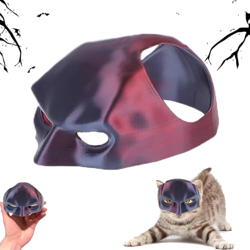 Lustige Batman-Katzenmaske, Fledermaus-Maske für Halloween, Fledermaus-Katzen-Cosplay-Hut, niedliches Haustier-Verkleidungszubehör für Haustiere, Kätzchen, geeignet für Haustiere mit einem Gewicht von Lustige Batman-Katzenmaske, Fledermaus-Maske für Halloween, Fledermaus-Katzen-Cosplay-Hut, niedliches Haustier-Verkleidungszubehör für Haustiere, Kätzchen, geeignet für Haustiere mit einem Gewicht von von Bavooty