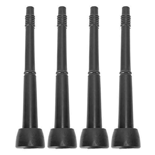 4pcs 016u Gummi -Melk -Liner -Ersatzwerkzeugzubehör für Kuhziege Melkmaschine aus hochwertigem Lebensmittelqualität Gummi -Material Schwarz Farbe ca. 300 mm Länge von Baxnore