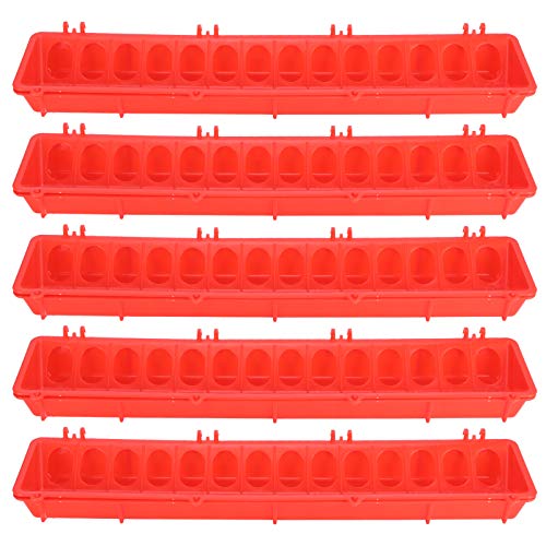 Baxnore Bird Feeder Box Behälter Käfig Zubehör verdicken Dicke Kunststoff Rot großer Größe 5Set für Außenhängepapageien Tauben Sterne Baxnore Bird Feeder Box Behälter Käfig Zubehör verdicken Dicke Kunststoff Rot großer Größe 5Set für Außenhängepapageien Tauben Sterne von Baxnore