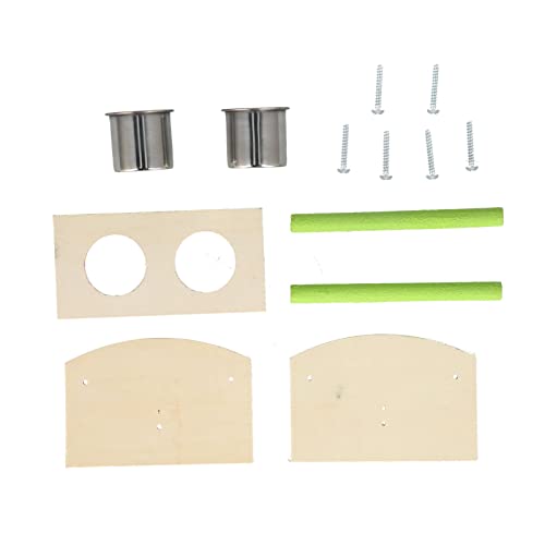 Baxnore Papageien Holzstand Edelstahl Fütterungstasse Playstand Training Spielzeug Outdoor Gartengarten Bird Plattform Safe natürliche Holz haltbar tragbar leicht zu montieren für kleine Baxnore Papageien Holzstand Edelstahl Fütterungstasse Playstand Training Spielzeug Outdoor Gartengarten Bird Plattform Safe natürliche Holz haltbar tragbar leicht zu montieren für kleine von Baxnore