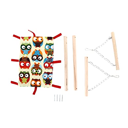 Baxnore Vogelspielbett weich bequem Faltbare tragbare Multi -Swing -Swing -Design -Sichtweite für heimatreizende Leinwand Protokollmaterial 25 x 21 cm Baxnore Vogelspielbett weich bequem Faltbare tragbare Multi -Swing -Swing -Design -Sichtweite für heimatreizende Leinwand Protokollmaterial 25 x 21 cm von Baxnore