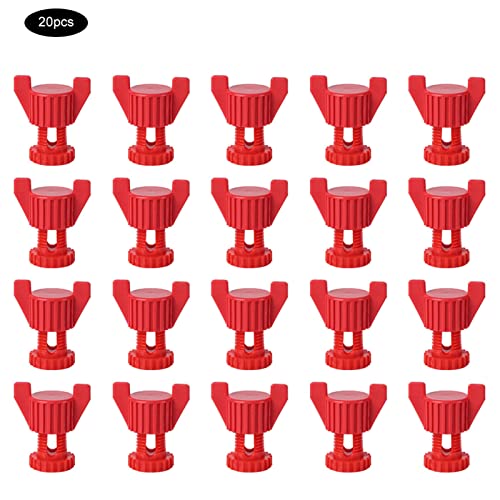 Kunststoffschraubenmutter für Lüftungsfenster Fixierung Geräte Accessoires Hochwertiges ABS -Material Anti -Aging Starke haltbare weiß rote Farbe 100pcs Schraube 100pcs Nuss 20pcs (Baxnorespbtbu-11) Kunststoffschraubenmutter für Lüftungsfenster Fixierung Geräte Accessoires Hochwertiges ABS -Material Anti -Aging Starke haltbare weiß rote Farbe 100pcs Schraube 100pcs Nuss 20pcs (Baxnorespbtbu-11) von Baxnore
