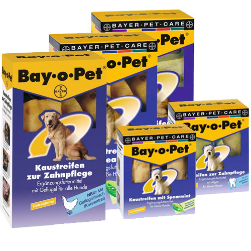 Bay-o-Pet Kaustreifen Spearmint - kleine Hunde - 140 g von Bay-o-Pet