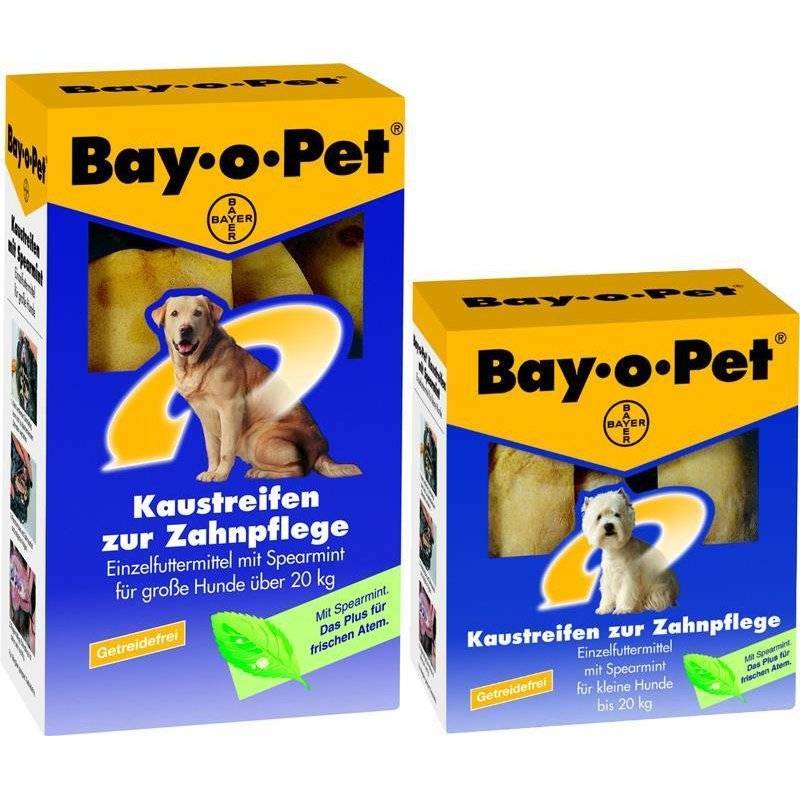 Bay-o-Pet Zahnpflege Kaustreifen mit Spearmint, f�r... (52,07 € pro 1 kg) von Bay-o-Pet