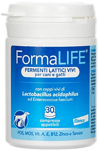 Bayer Formalife Milchsäurefermente für Hunde und Katzen, 30 Stück, Geschmacklos, 33.33 Gramm, 1 Kilogramm Bayer Formalife Milchsäurefermente für Hunde und Katzen, 30 Stück, Geschmacklos, 33.33 Gramm, 1 Kilogramm von Bayer