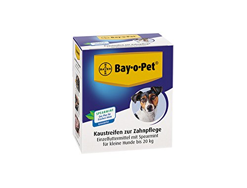 BAY.O.PET Kaustreifen mit Spearmint für kleine Hunde, 140 g von BAY.O.PET
