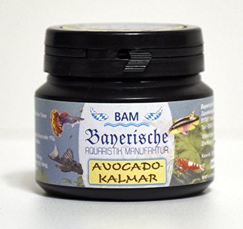 BAM Avocado - Kalmar - Softgranulat grob, 100g für Zierfische und Garnelen von Bayerische Aquaristik Manufaktur
