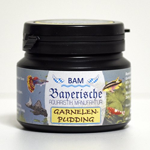BAM Garnelenpudding - mit Manabi Kakao, 100g Leckerbissen für Garnelen und Zierfische von Bayerische Aquaristik Manufaktur