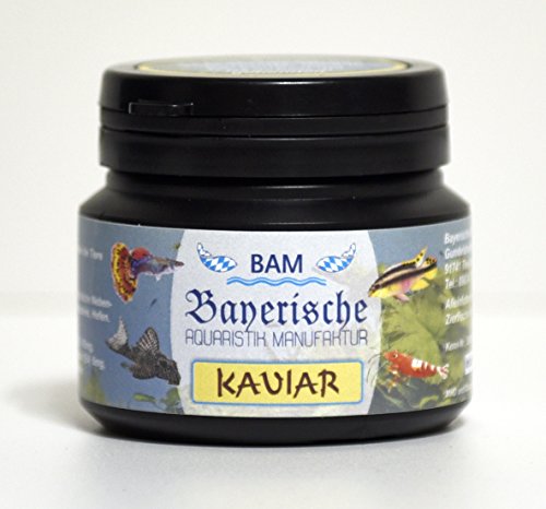 BAM Kaviar - Softgranulat fein, 100g für Zierfische und Garnelen von Bayerische Aquaristik Manufaktur