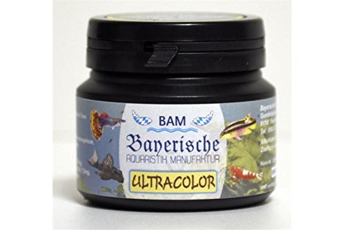 BAM Ultracolor - Softgranulat fein, 100g - DAS Farbfutter für Zierfische und Garnelen von Bayerische Aquaristik Manufaktur