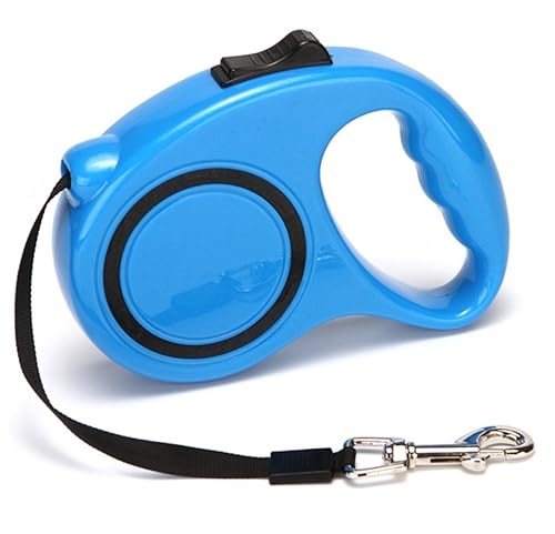3m Hundeleine Automatik - Laufleine - einziehbare Leine für kleine und mittelgroße Hunden - Roll-Leine bis 11 kg - Automatische Leine für kleine Hunde, Welpe Katze 3m blau 3m Hundeleine Automatik - Laufleine - einziehbare Leine für kleine und mittelgroße Hunden - Roll-Leine bis 11 kg - Automatische Leine für kleine Hunde, Welpe Katze 3m blau von Bayli