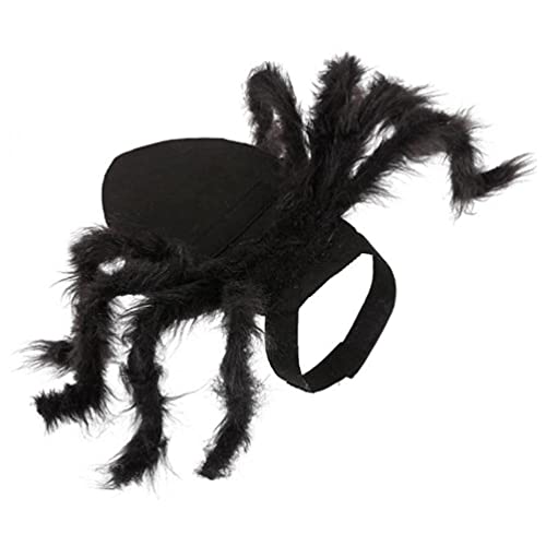 Baymate Haustier Spinne Kostüm Hund Halloween Cosplay Kostüm Kleidung für Kleine Mittel Hunde & Katzen - Schwarz, M von Baymate