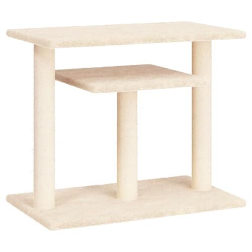 Baziroo Kratzbaum mit Plattform 60x34,5x62,5 cm Creme Cat Scratcher Katzenzubehör Indoor Cat Furniture Katzenmöbel Sachen für Katzen Cat Toy Kratzmöbel Cat Scratching Post Baziroo Kratzbaum mit Plattform 60x34,5x62,5 cm Creme Cat Scratcher Katzenzubehör Indoor Cat Furniture Katzenmöbel Sachen für Katzen Cat Toy Kratzmöbel Cat Scratching Post von Baziroo