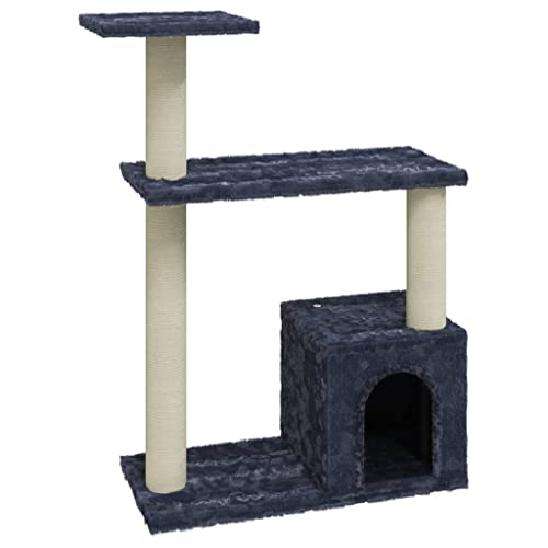 Baziroo Kratzbaum mit Sisal-KratzSäulen 54x22x70 cm Dunkelgrau Sachen für Katzen Cat Toy Kratzmöbel Cat Scratching Post Katze Scratcher Katzenzubehör Indoor Cat Furniture Katzenkratzmöbel Baziroo Kratzbaum mit Sisal-KratzSäulen 54x22x70 cm Dunkelgrau Sachen für Katzen Cat Toy Kratzmöbel Cat Scratching Post Katze Scratcher Katzenzubehör Indoor Cat Furniture Katzenkratzmöbel von Baziroo