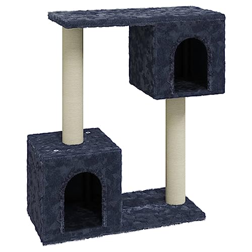 Baziroo Kratzbaum mit Sisal-KratzSäulen 55x22x60 cm Dunkelgrau Cat Scratching Post Katze Scratcher Katzenzubehör Indoor Cat Furniture Katzenkratzmöbel Sachen für Katzen Cat Toy Kratzmöbel Baziroo Kratzbaum mit Sisal-KratzSäulen 55x22x60 cm Dunkelgrau Cat Scratching Post Katze Scratcher Katzenzubehör Indoor Cat Furniture Katzenkratzmöbel Sachen für Katzen Cat Toy Kratzmöbel von Baziroo
