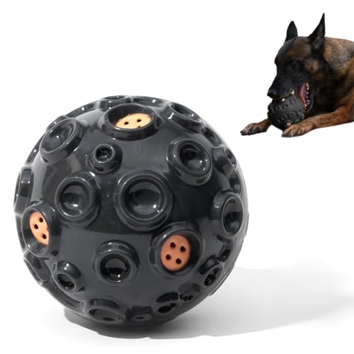 Robuster Hundeball für aggressive Kauer – Unzerstörbares Kauspielzeug mit Quietschgeräusch, strapazierfähiges Gummi für kleine, mittelgroße und große Rassen, lustiges interaktives Hundespielzeug für Robuster Hundeball für aggressive Kauer – Unzerstörbares Kauspielzeug mit Quietschgeräusch, strapazierfähiges Gummi für kleine, mittelgroße und große Rassen, lustiges interaktives Hundespielzeug für von Bbao Dream