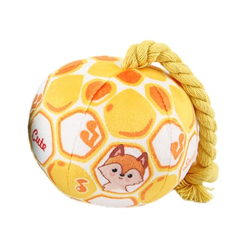 Bbbabeslk Hundespielzeug mit Scheibenball für den Außenbereich, lustiger Fußball für Hunde, Hundebälle für große Hunde, buntes Baumwollseil, Kicherball für Geburtstag Bbbabeslk Hundespielzeug mit Scheibenball für den Außenbereich, lustiger Fußball für Hunde, Hundebälle für große Hunde, buntes Baumwollseil, Kicherball für Geburtstag von Bbbabeslk