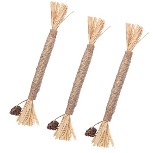 Cat Chew Sticks for Teeth - Cat Tething Sticks | Catnip Sticks for Cats, 3x Indoor Cat Interactive Toys, Catnip Toys for Cats, Cat Tooth Cleaning Toys, Wooden Tooth Stick Cat Game for Your Pets Cat Chew Sticks for Teeth - Cat Tething Sticks | Catnip Sticks for Cats, 3x Indoor Cat Interactive Toys, Catnip Toys for Cats, Cat Tooth Cleaning Toys, Wooden Tooth Stick Cat Game for Your Pets von Bbbabeslk