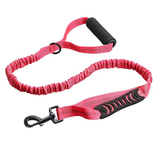 Elastische Hundeleine, einziehbar, stoßabsorbierend, Hundeleine zum Spazierengehen, reflektierende Leine für Haustiere, stoßabsorbierend, Leine für Haustiere von Bbbabeslk