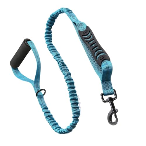 Elastische Hundeleine, einziehbar, stoßabsorbierend, Hundeleine zum Spazierengehen, reflektierende Leine für Haustiere, stoßabsorbierend, Leine für Haustiere von Bbbabeslk