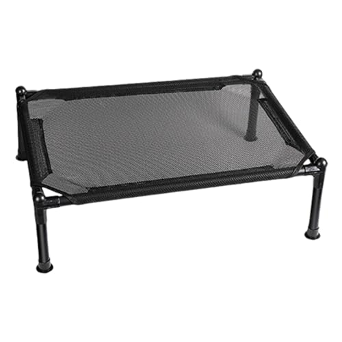 Erhöhtes Hundebett, erhöhtes Haustier-Trampolin, atmungsaktives Mesh-Haustier-Außenbett, erhöhtes Trampolin-Hängematten-Haustierbett, tragbares Hundebett für kleine Hunde oder Katzen, für den Innen- u Erhöhtes Hundebett, erhöhtes Haustier-Trampolin, atmungsaktives Mesh-Haustier-Außenbett, erhöhtes Trampolin-Hängematten-Haustierbett, tragbares Hundebett für kleine Hunde oder Katzen, für den Innen- u von Bbbabeslk