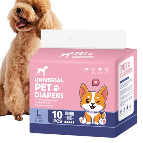 Hundewindeln, super saugfähige Windeln, Bequeme und sichere Passform, auslaufsichere Windeln für Hunde, bei, aufregendes Wasserlassen, Training Hundewindeln, super saugfähige Windeln, Bequeme und sichere Passform, auslaufsichere Windeln für Hunde, bei, aufregendes Wasserlassen, Training von Bbbabeslk