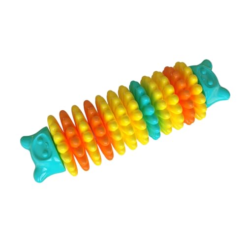 Kauspielzeug für Hunde, langlebiges Kauspielzeug für Hunde, Gummi-Hundespielzeug in Raupenform, sichere bissfeste Zahnreinigung und Zahnfleischmassage, flexibles, süßes Haustierspielzeug für Höfe, Häu Kauspielzeug für Hunde, langlebiges Kauspielzeug für Hunde, Gummi-Hundespielzeug in Raupenform, sichere bissfeste Zahnreinigung und Zahnfleischmassage, flexibles, süßes Haustierspielzeug für Höfe, Häu von Bbbabeslk